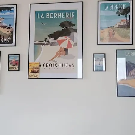 De Proche Pornic 6 Personnes Tatil Evi La Bernerie-en-Retz