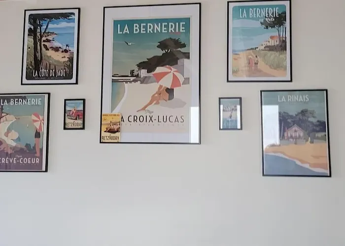 De Proche Pornic 6 Personnes Σπίτι διακοπών La Bernerie-en-Retz